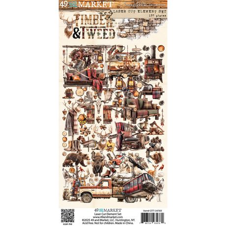 49 and Market  Laser Cut  [Collections] - Timber & Tweed