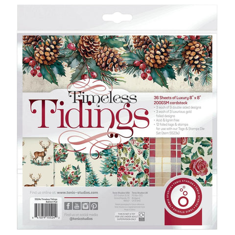 Tonic Studios 8x8 Collection - Timeless Tidings