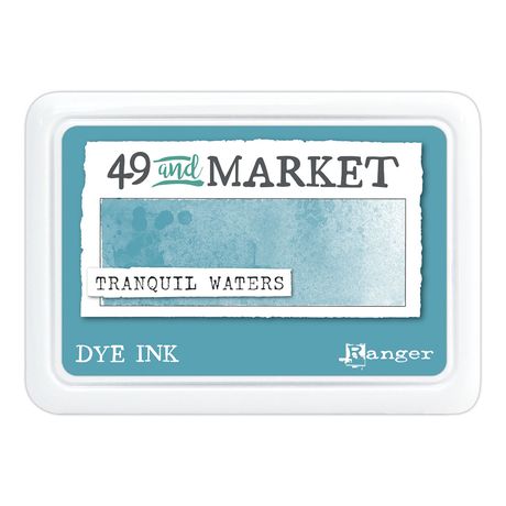 Ranger 49 & Market Dye Ink - Tranquil Waters