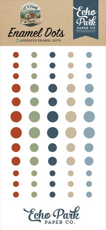 Echo Park  Enamel Dots - [Collection] - It's Time To Travel