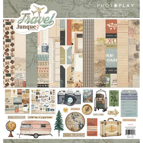 Photoplay 12x12 Paper  [Collection] - Travel Junque