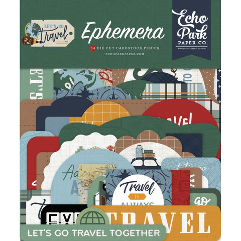 Echo Park Ephemera   [Collection] - Let's Go Travel