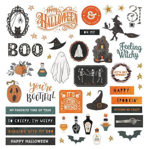 Photoplay 12x12 Stickers [Collection] - Trick Or Treat