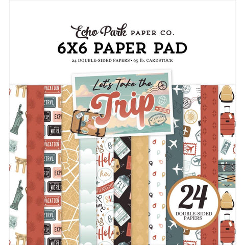 Echo Park 6x6 Paper  [Collection] - Let's Take the Trip