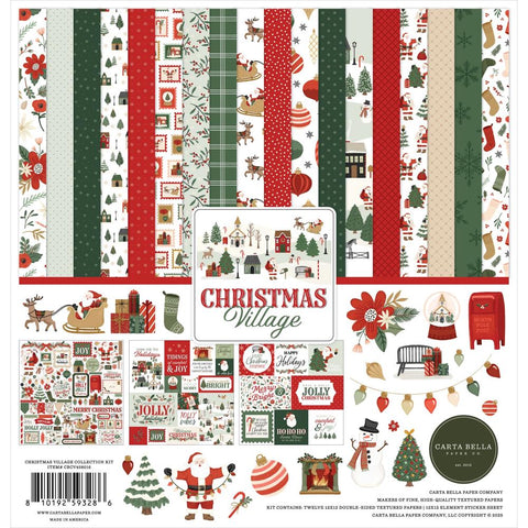 Carta Bella 12x12 Paper [Collection] - Christmas Village
