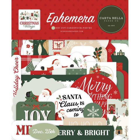 Carta Bella Ephemera   [Collection] - Christmas Village