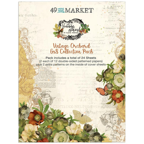 Simple Stories 6x8 Paper Pad  [Collection] - Vintage Orchard