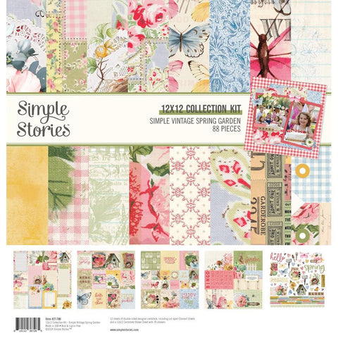 Simple Stories  12x12 Paper [Collection] - Simple Vintage Spring Garden