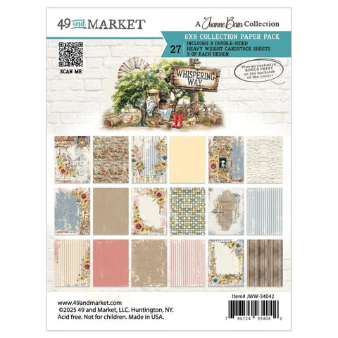 49 and Market  6x8 Paper Pack [Collections] - Whispering Way