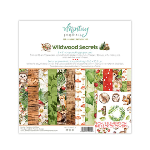 Mintay 8x8 Paper (Collection) - Wildwood Secrets