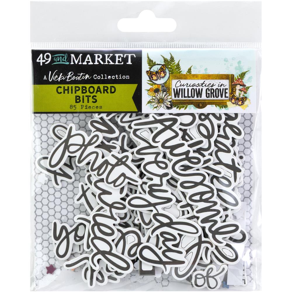 49 and Market  Chipboard Bits [Collections] - Curiousities in Willow Grove