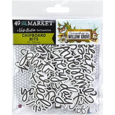 49 and Market  Chipboard Bits [Collections] - Curiousities in Willow Grove