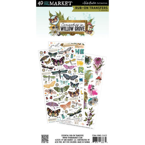 49 and Market  Rub On Transfers [Collections] - Curiousities in Willow Grove Essential