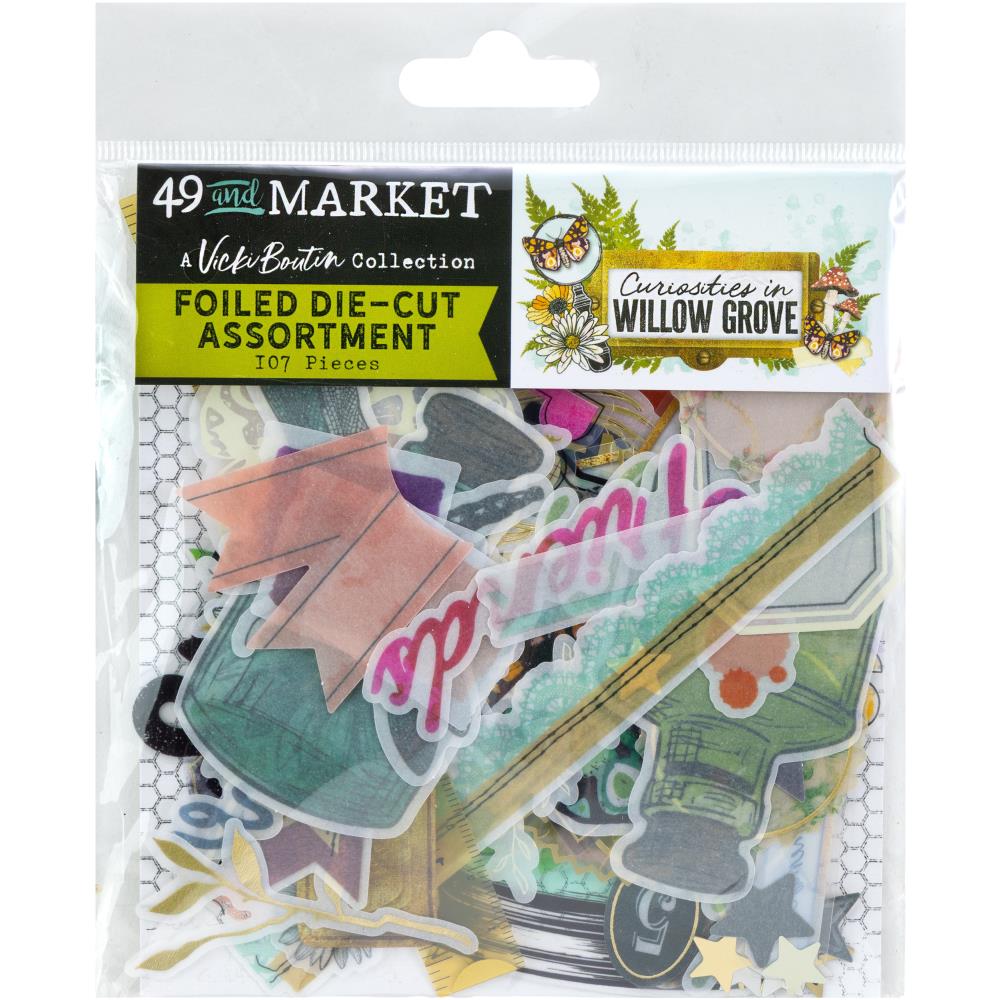 49 and Market  Foiled Die Cut Assortment [Collections] - Curiousities in Willow Grove
