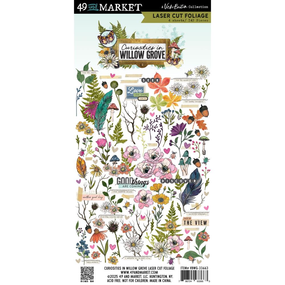 49 and Market  Laser Cut  Foliage Elements [Collections] - Curiousities in Willow Grove