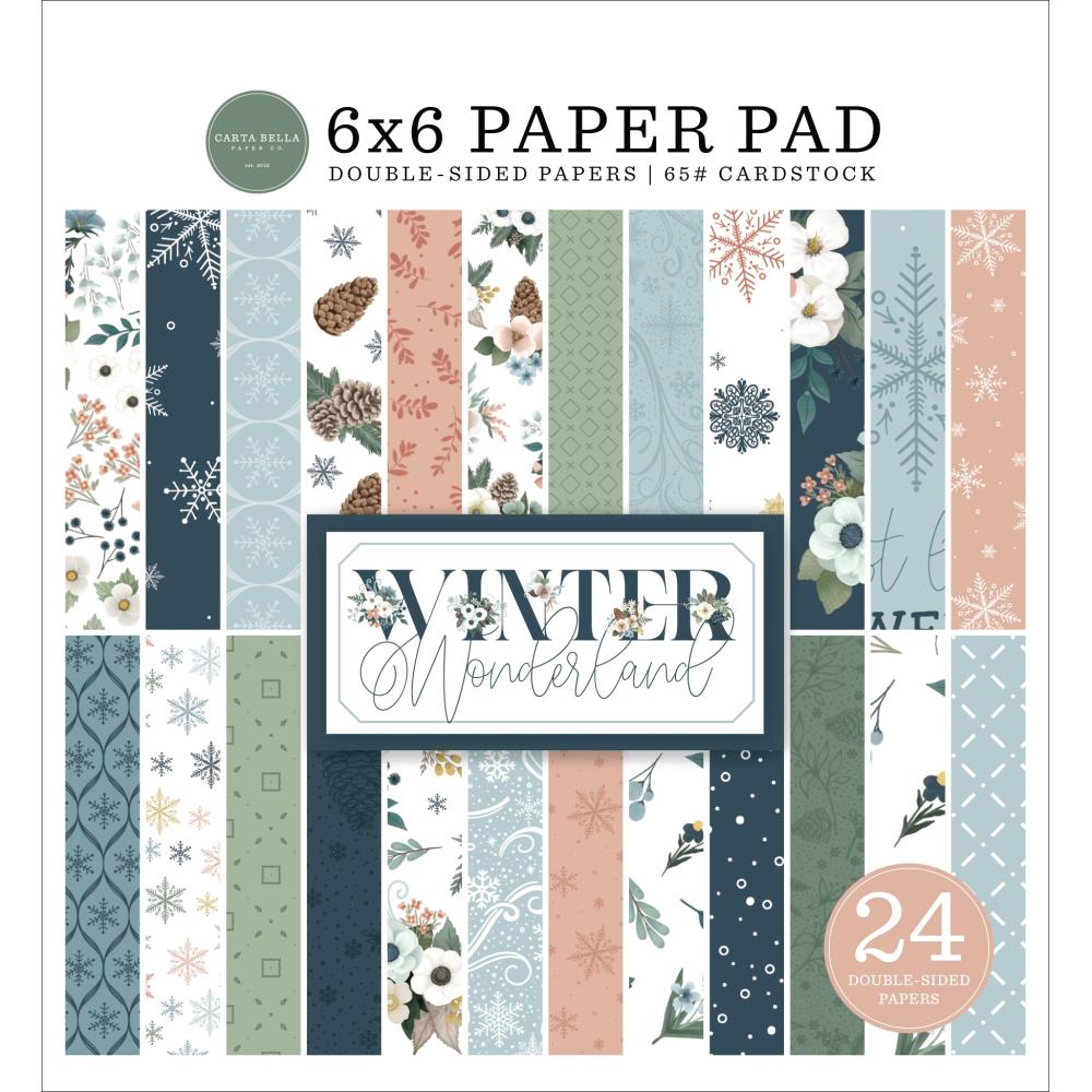 Carta Bella 6x6 Paper Pad  [Collection] - Winter Wonderland