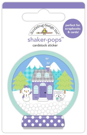 Doodlebug  Designs Inc. Shaker - Pops - Winter Wonderland