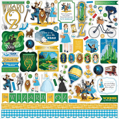 Carta Bella Cardstock Stickers - [Collection] - Wizard of Oz