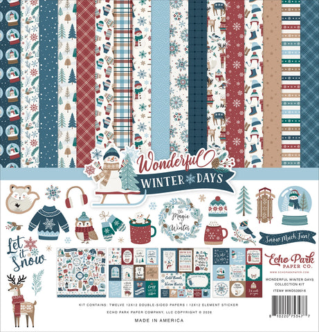Echo Park Paper Collection - [Collection] - Wonderful Winter Days