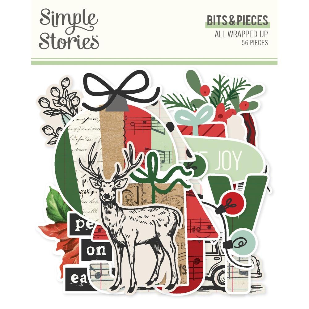 Simple Stories  Bits & Pieces  [Collection] -All Wrapped up
