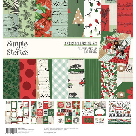Simple Stories  12x12 Paper [Collection] - All Wrapped Up
