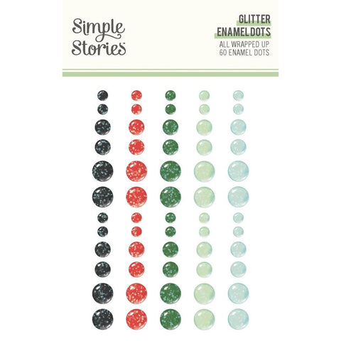 Simple Stories Enamel Dots - [Collection] - All Wrapped Up