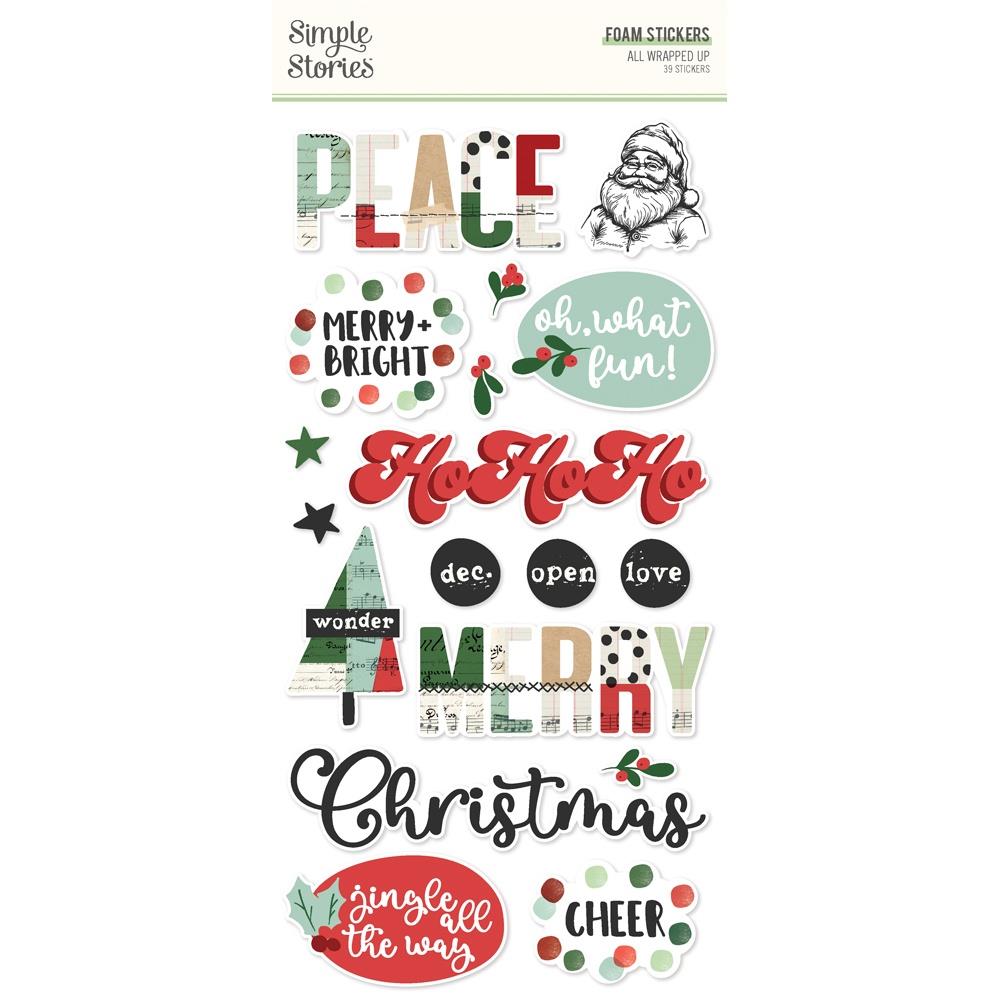 Simple Stories Foam Stickers [Collections] - All Wrapped Up