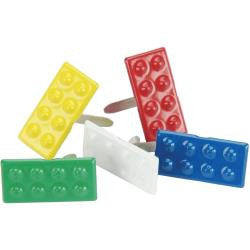 EyeLet OutLet -Building Block Mix Brads