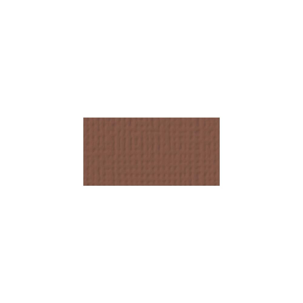 American Crafts 12x12 Cardstock  - Chocolate