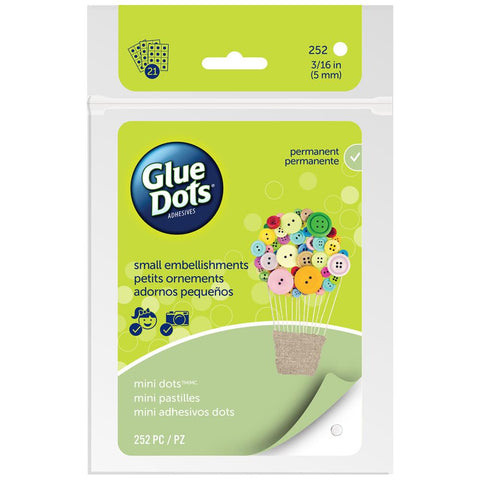 Glue Dots - Mini Glue Dots 252 Pieces