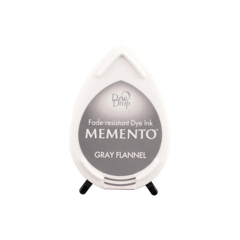 Memento Tear Drop Ink Pad - Gray Flannel