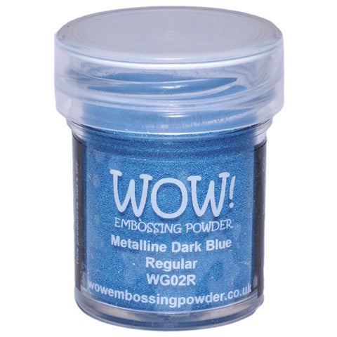 WOW Embossing Powders - Metalline Dark Blue