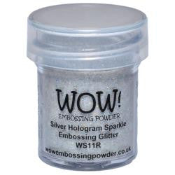 WOW Embossing Powders - Silver Hologram Sparkle Embossing Glitter