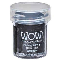 WOW Embossing Powders - Primary Ebony Regular