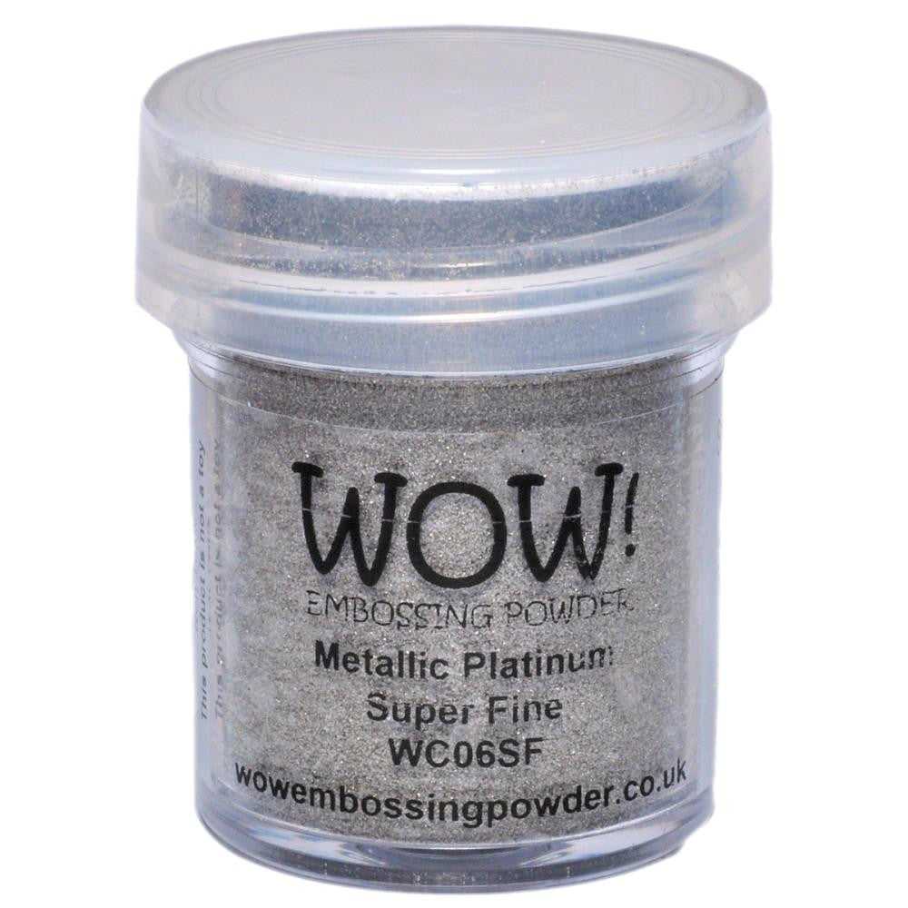 WOW Embossing Powders - Super Fine - Metallic Platinum