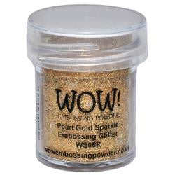 WOW Embossing Powders - Pearl Gold Sparkle Embossing Glitter