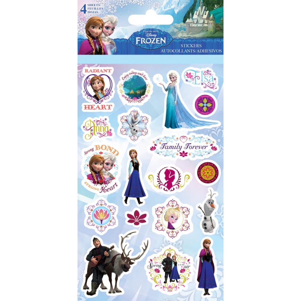 Sandylion Sticker Designs - [Collection] - 4 sheets Disney Frozen