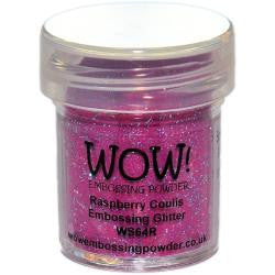 WOW Embossing Powders - Raspberry Coulis Embossing Glitter