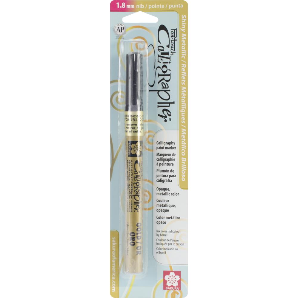 Sakura Of America - Pen Touch Calligrapher - Shiny Gold Metallic