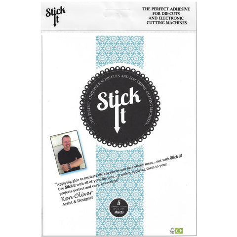 Stick it [Ken Oliver] Adhesive Sheets - 5 Pack