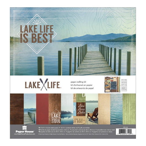 Paper House 12x12 [Collection] - Lake Life Is Best