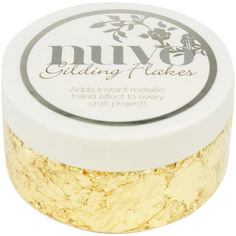 Nuvo Gilding Flakes - Radiant Gold