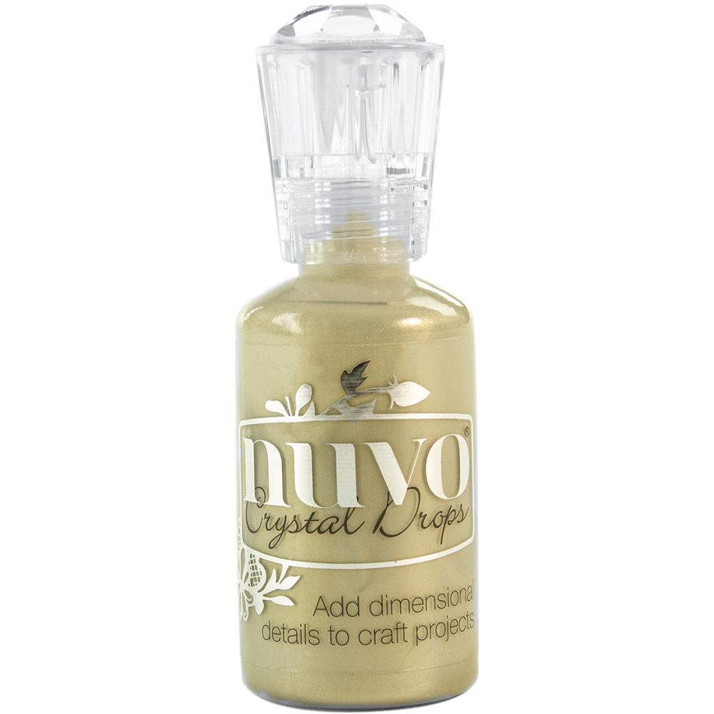 Nuvo Crystal Drops - Pale Gold