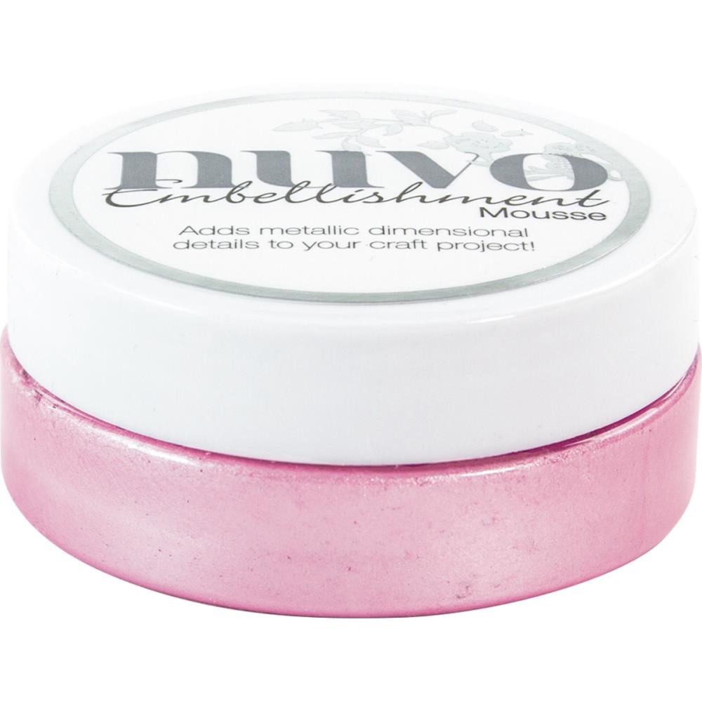 Nuvo Embellishment Mousse - Peony Pink