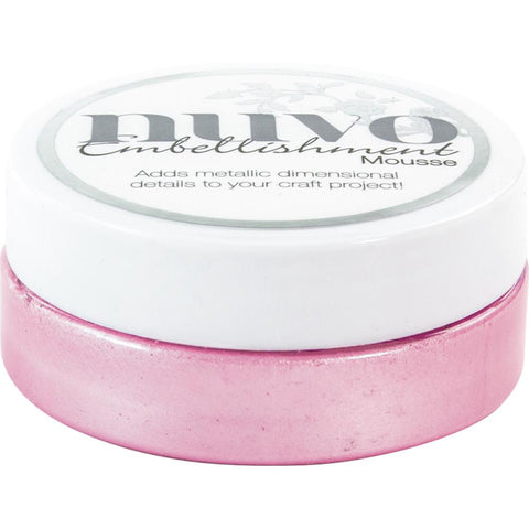 Nuvo Embellishment Mousse - Peony Pink