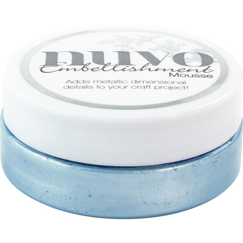 Nuvo Embellishment Mousse - Cornflower Blue