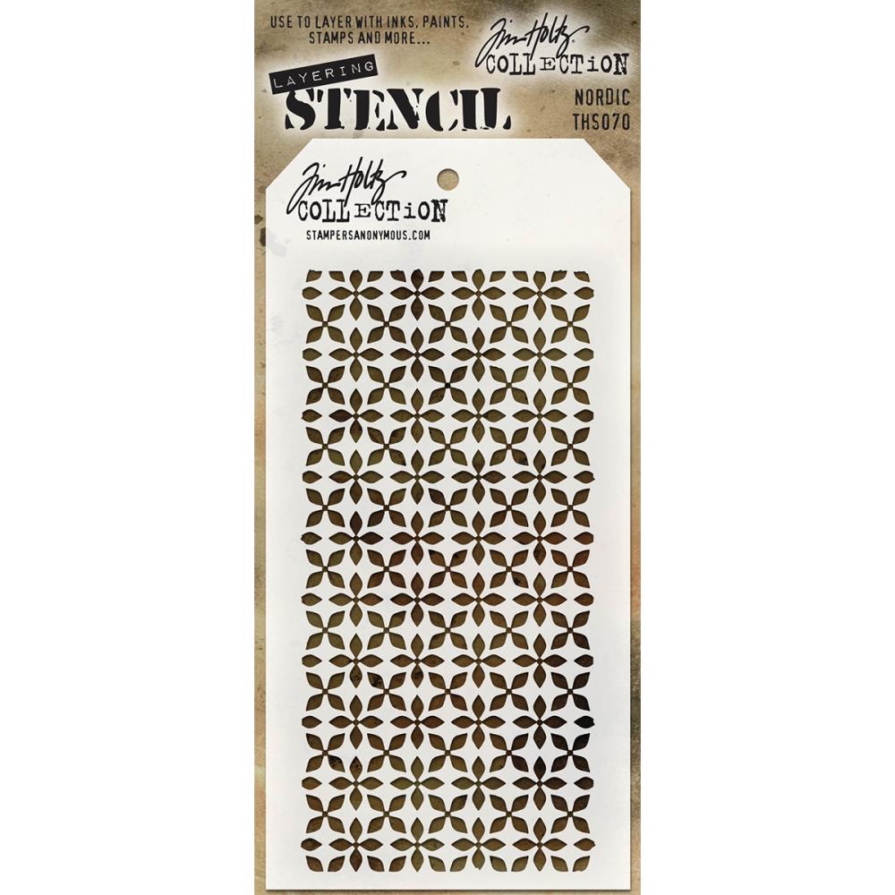 Tim Holtz Layering Stencil - Nordic