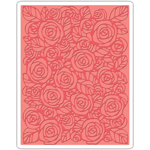 Sizzix Embossing Folders - Texture Fades - Roses