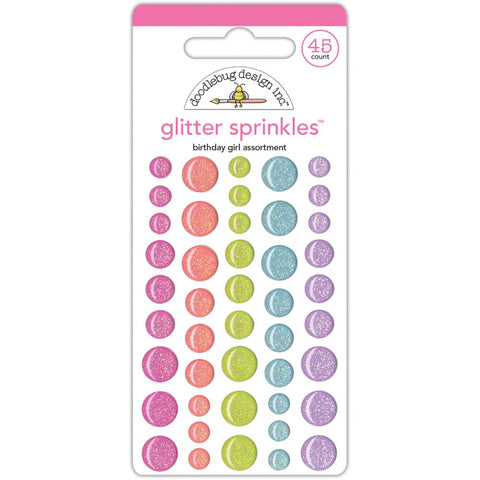 Doodlebug  Designs Inc. Glitter Sprinkles - Birthday Girl