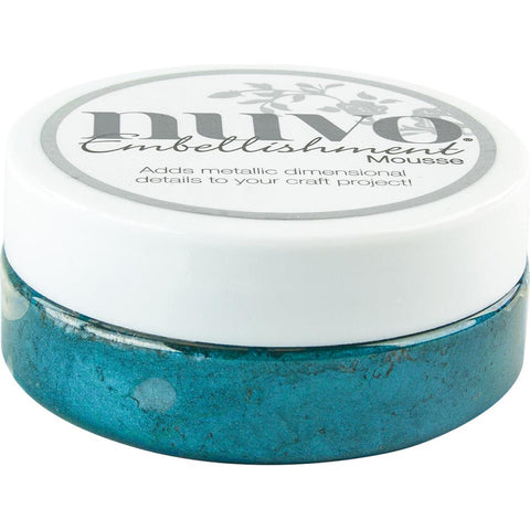 Nuvo Embellishment Mousse - Pacific Teal